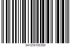 Brown & Serve White Rolls UPC Bar Code UPC: 041250100300
