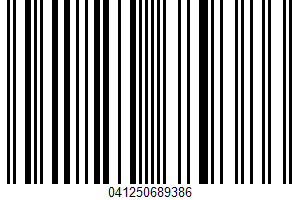 Double Cheddar Cheese UPC Bar Code UPC: 041250689386