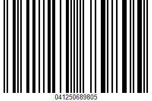 Shredded Mozzarella Low-moisture Part-skim Cheese UPC Bar Code UPC: 041250689805