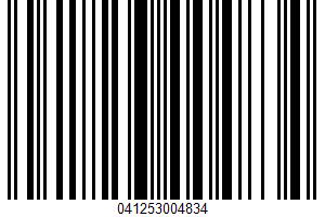 Artichokes Whole Hearts UPC Bar Code Artichokes Whole Hearts UPC Bar Code UPC: 041253004834