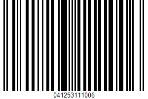Artichoke Tapenade UPC Bar Code Artichoke Tapenade UPC Bar Code UPC: 041253111006
