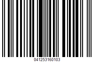 Salted Non-pareil Capers UPC Bar Code UPC: 041253160103