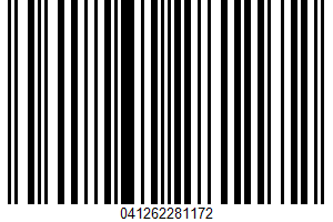 Flavored Ridged Potato Chips UPC Bar Code Flavored Ridged Potato Chips UPC Bar Code UPC: 041262281172