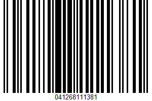 Hannaford, Grape Juice Cocktail UPC Bar Code Hannaford, Grape Juice Cocktail UPC Bar Code UPC: 041268111381