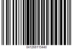 Pitted Black Olives UPC Bar Code UPC: 041268115440