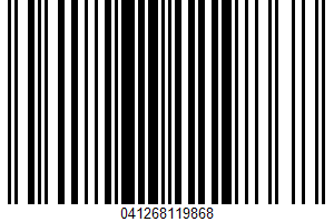 Hannaford, Bagels UPC Bar Code UPC: 041268119868