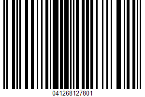 Part-skim Mozzarella Cheese UPC Bar Code UPC: 041268127801
