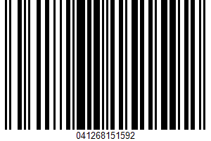 Bake & Rise Crust Pizza UPC Bar Code UPC: 041268151592
