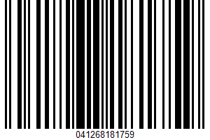 Poultry Gravy UPC Bar Code UPC: 041268181759
