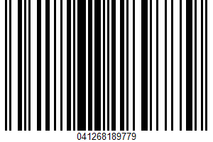 Root Vegetable Pot Roast Blend UPC Bar Code UPC: 041268189779