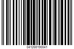 Ice Cream UPC Bar Code Ice Cream UPC Bar Code UPC: 041268190041