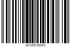 Original Flour Tortilla Wraps UPC Bar Code Original Flour Tortilla Wraps UPC Bar Code UPC: 041268190065