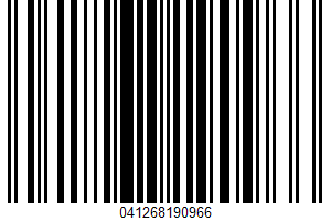 Chicken Wingettes UPC Bar Code UPC: 041268190966