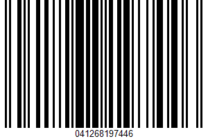 Hannaford, Shredded Sharp Cheddar Cheese UPC Bar Code UPC: 041268197446