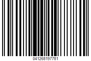 Nonfat Yogurt UPC Bar Code UPC: 041268197781