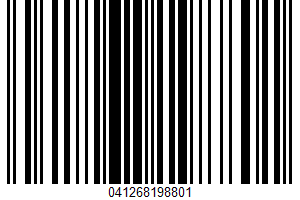 100% Juice Frozen Concentrate UPC Bar Code UPC: 041268198801