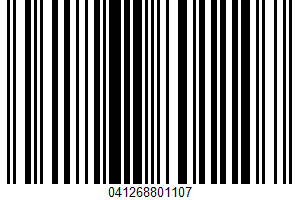 Regular Sliced Smoked Maple Bacon UPC Bar Code UPC: 041268801107