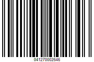 Cream Cheese Spread UPC Bar Code Cream Cheese Spread UPC Bar Code UPC: 041270002646