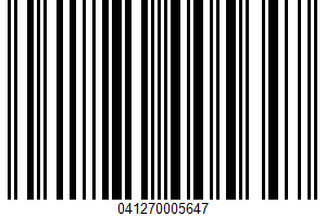 Potato Chips UPC Bar Code Potato Chips UPC Bar Code UPC: 041270005647