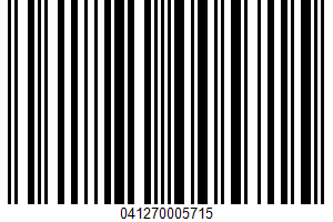 Potato Chips UPC Bar Code Potato Chips UPC Bar Code UPC: 041270005715