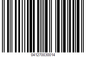 Corned Beef Hash UPC Bar Code UPC: 041270030014