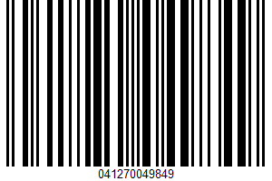 Juice From Concentrate UPC Bar Code UPC: 041270049849
