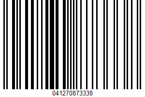 Large Butter Beans UPC Bar Code Large Butter Beans UPC Bar Code UPC: 041270873338