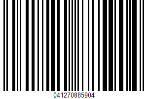 Yellow Cling Peach Halves In Heavy Syrup UPC Bar Code UPC: 041270885904