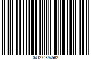 Tomato Sauce UPC Bar Code Tomato Sauce UPC Bar Code UPC: 041270894562