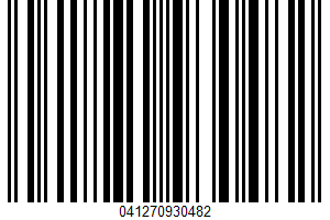 Large Pitted Black Olives UPC Bar Code UPC: 041270930482