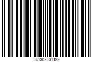 Beef Stew Seasoning Mix UPC Bar Code UPC: 041303001189