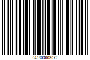 Shredded Sharp Cheddar Cheese UPC Bar Code UPC: 041303008072