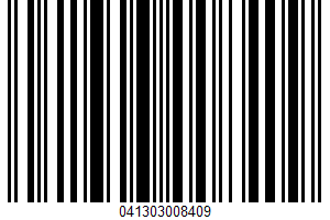 Pasteurized Process Cheese Product UPC Bar Code UPC: 041303008409