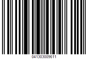Whole Spears Asparagus UPC Bar Code UPC: 041303009611