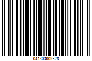 Whole Pickled Beets UPC Bar Code UPC: 041303009826