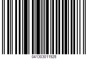 Red Raspberries UPC Bar Code UPC: 041303011928