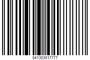 Snack Mix UPC Bar Code Snack Mix UPC Bar Code UPC: 041303017777