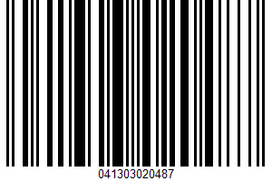 Gelatin Dessert UPC Bar Code UPC: 041303020487
