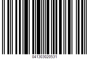 Low Calorie Gelatin Dessert UPC Bar Code UPC: 041303020531