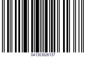 Lowfat Yogurt UPC Bar Code UPC: 041303026137