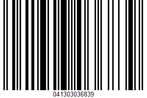 Nonfat Yogurt UPC Bar Code UPC: 041303036839