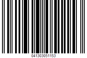 Sweet Peas UPC Bar Code UPC: 041303051153