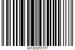 Diced Carrots UPC Bar Code UPC: 041303051177