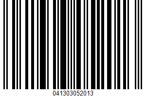 Thin Spaghetti UPC Bar Code UPC: 041303052013