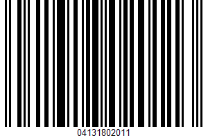 Sliced Carrots UPC Bar Code UPC: 04131802011