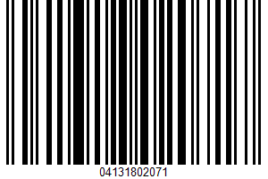 White Hominy UPC Bar Code White Hominy UPC Bar Code UPC: 04131802071