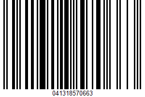 Bagels UPC Bar Code Bagels UPC Bar Code UPC: 041318570663
