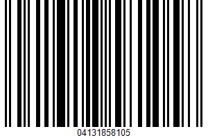 Pasteurized Process American Cheese UPC Bar Code UPC: 04131858105