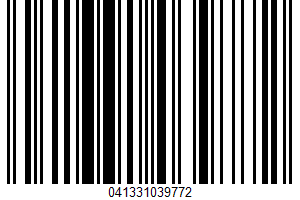 Alphabet Enriched Macaroni Product UPC Bar Code UPC: 041331039772