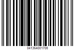 Black Licorice UPC Bar Code UPC: 041364001708